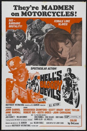 Framed Hell&#39;s Bloody Devils Print