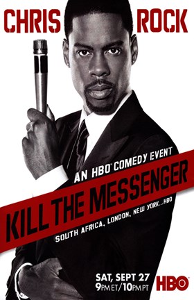 Framed Chris Rock: Kill The Messenger Print