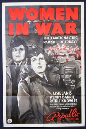 Framed Women in War Print