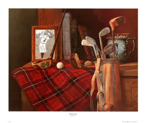 Framed Old Friends(L) Print