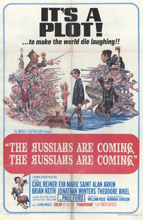 Framed Russians Are Coming Russians Are Coming Print