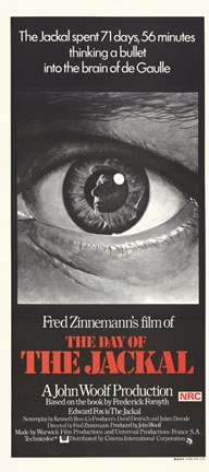Framed Day of the Jackal Fred Zimmermann Print