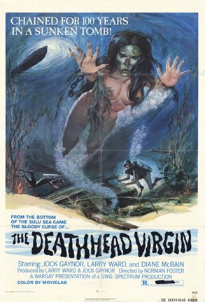 Framed Deathhead Virgin Print
