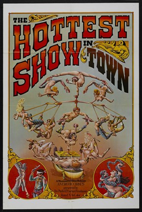 Framed Hottest Show in Town Print