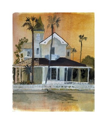 Framed Cheecha House Print