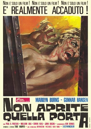 Framed Texas Chainsaw Massacre Spanish Print