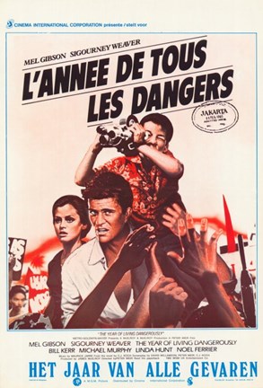 Framed Year of Living Dangerously (movie poster) Print