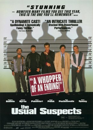 Framed Usual Suspects - a whopper of an ending Print