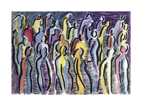 Framed Waiting Print