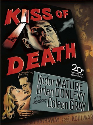 Framed Kiss of Death Victor Mature Brian Conlevy Print