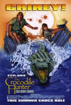 Framed Crocodile Hunter: Collision Course Print