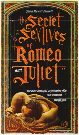 Framed Secret Sex Lives of Romeo and Juliet Print