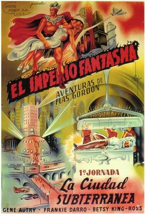 Framed Phantom Empire Spanish Print
