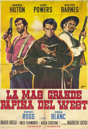 Framed Greatest Robbery in the West Print