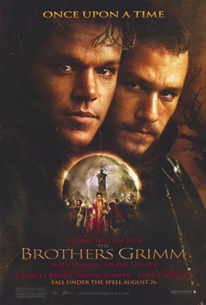 Framed Brothers Grimm - Once apon a time Print