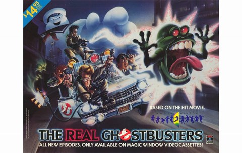 Framed Real Ghostbusters Print
