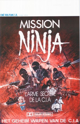 Framed Ninja Mission Print