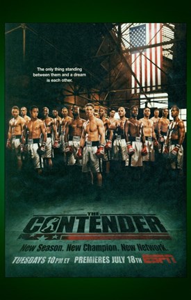 Framed Contender Boxing TV Series Print