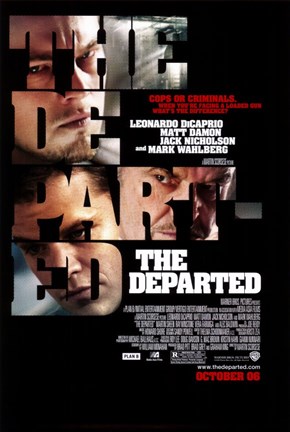 Framed Departed Movie Print