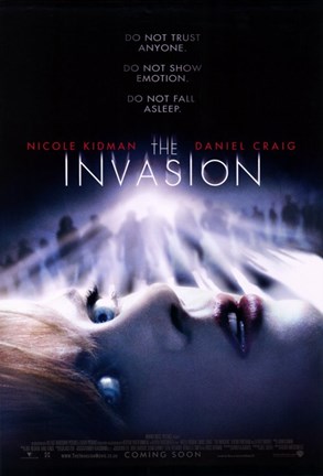 Framed Invasion Nicole Kidman Print