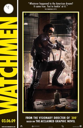 Framed Watchmen - style  A Print