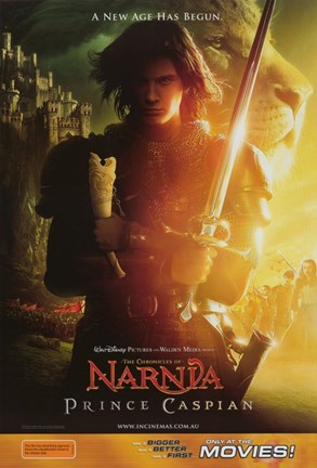 Framed Chronicles of Narnia: Prince Caspian - New age has begun Print
