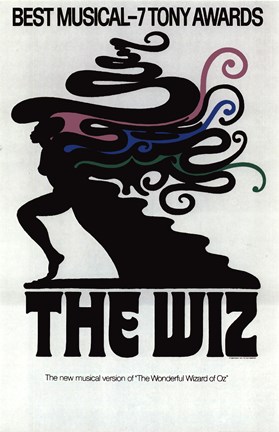 Framed Wiz (Broadway) Print