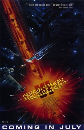 Framed Star Trek 6: The Undiscovered Country Dr. Spock Print