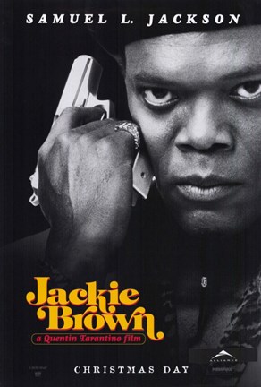 Framed Jackie Brown Samuel L. Jackson Print