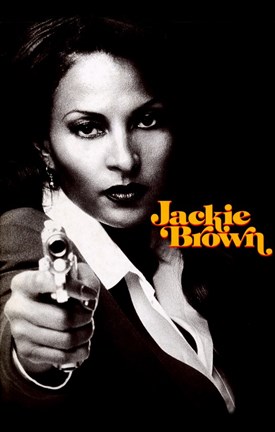 Framed Jackie Brown Pam Grier Print