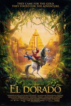 Framed Road to El Dorado Print