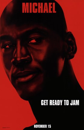 Framed Space Jam - Michael Print