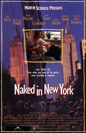 Framed Naked in New York Print