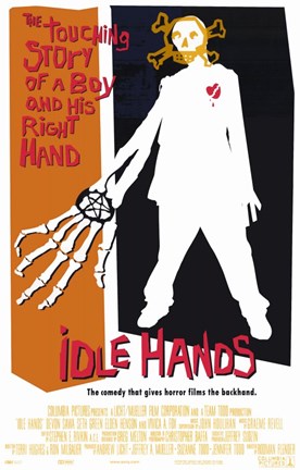 Framed Idle Hands Print