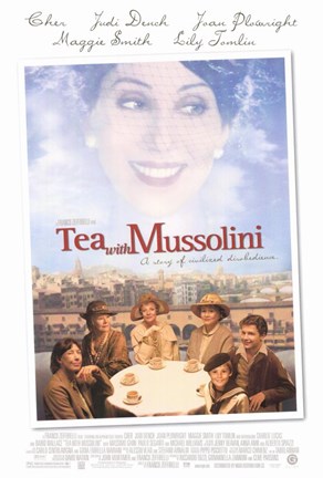 Framed Tea With Mussolini Print