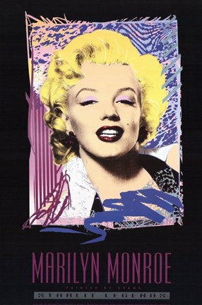 Framed Marilyn Monroe - Pop Icon Print