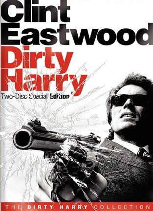 Framed Dirty Harry Black and White Print