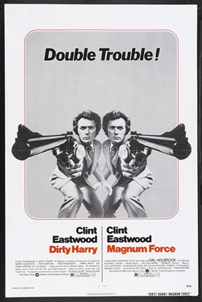 Framed Dirty Harry Double Trouble Print