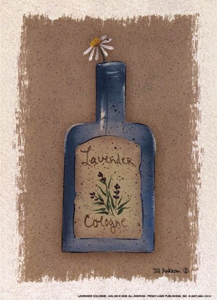 Framed Lavender Cologne Print