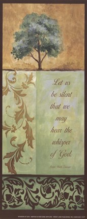 Framed Small-Whisper of God Print