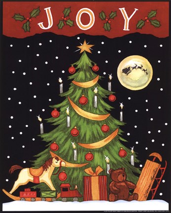 Framed Joy Filled Night Print