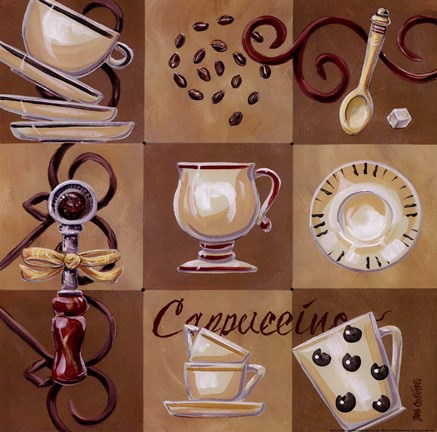 Framed Cappuccino Print