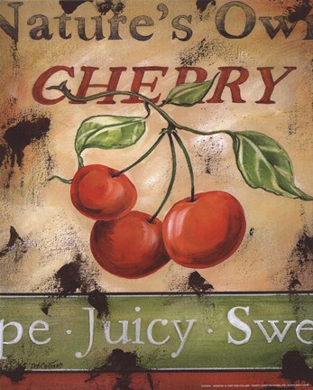 Framed Cherry Print