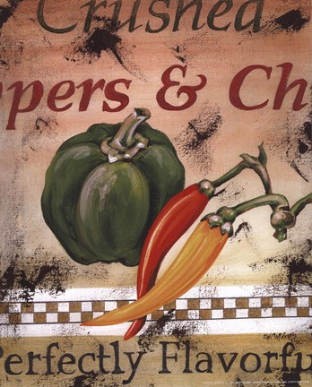 Framed Pepper Print