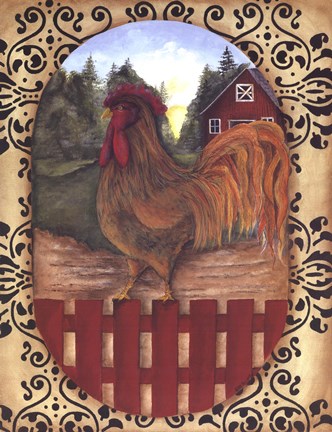 Framed Greet the Day Print