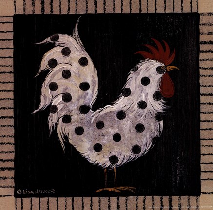Framed Chicken Pox III Print