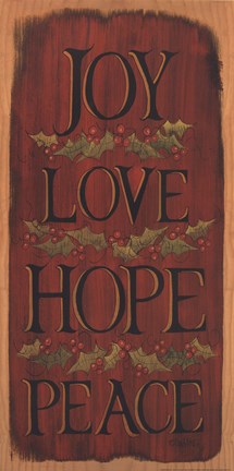 Framed Warm Wishes Print