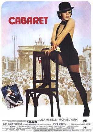 Framed Cabaret Mannielli with Chair Print