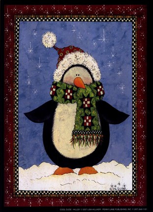 Framed Cool Dude Print