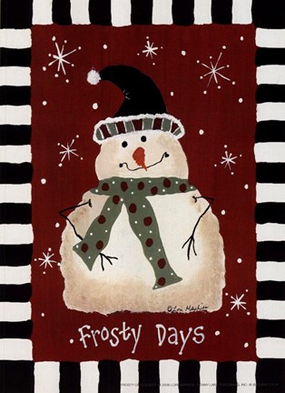 Framed Frosty Days Print